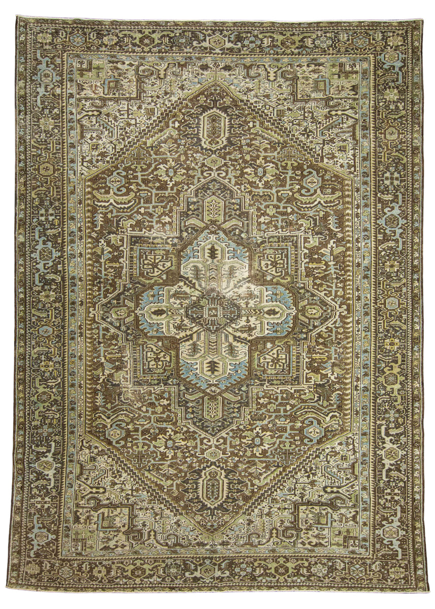 Turkish Vintage Rug 10'4