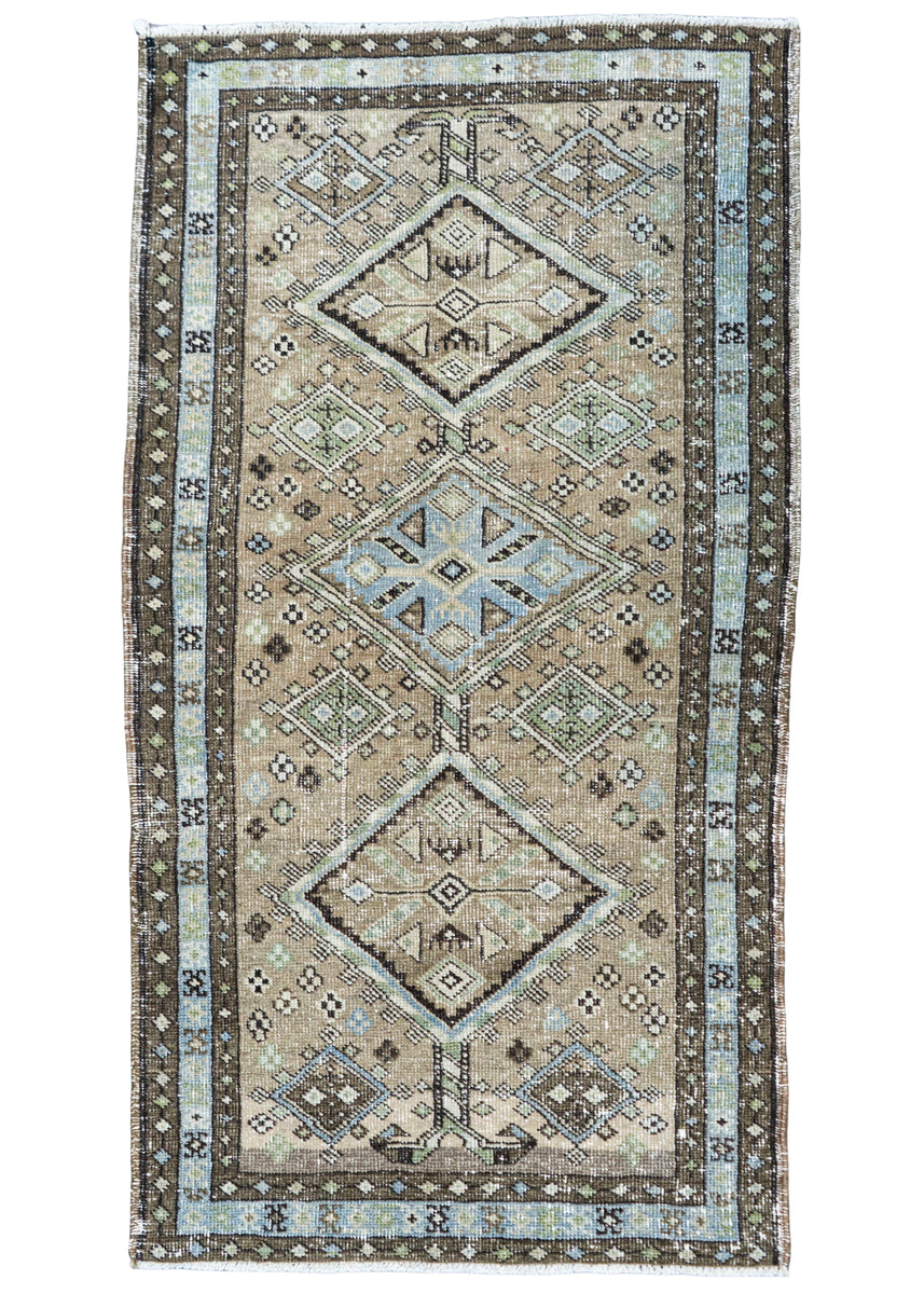 Turkish Vintage Rug 2'4