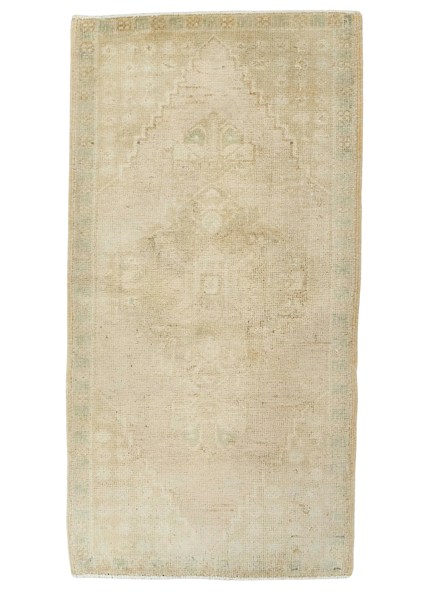No.64 ヴィンテージラグ SS トルコ マット turkish rug ミニ Small