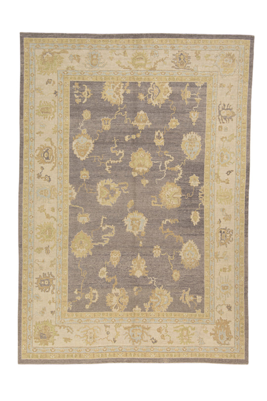 Turkish Oushak Rug 8'9" x 12'6" #1509