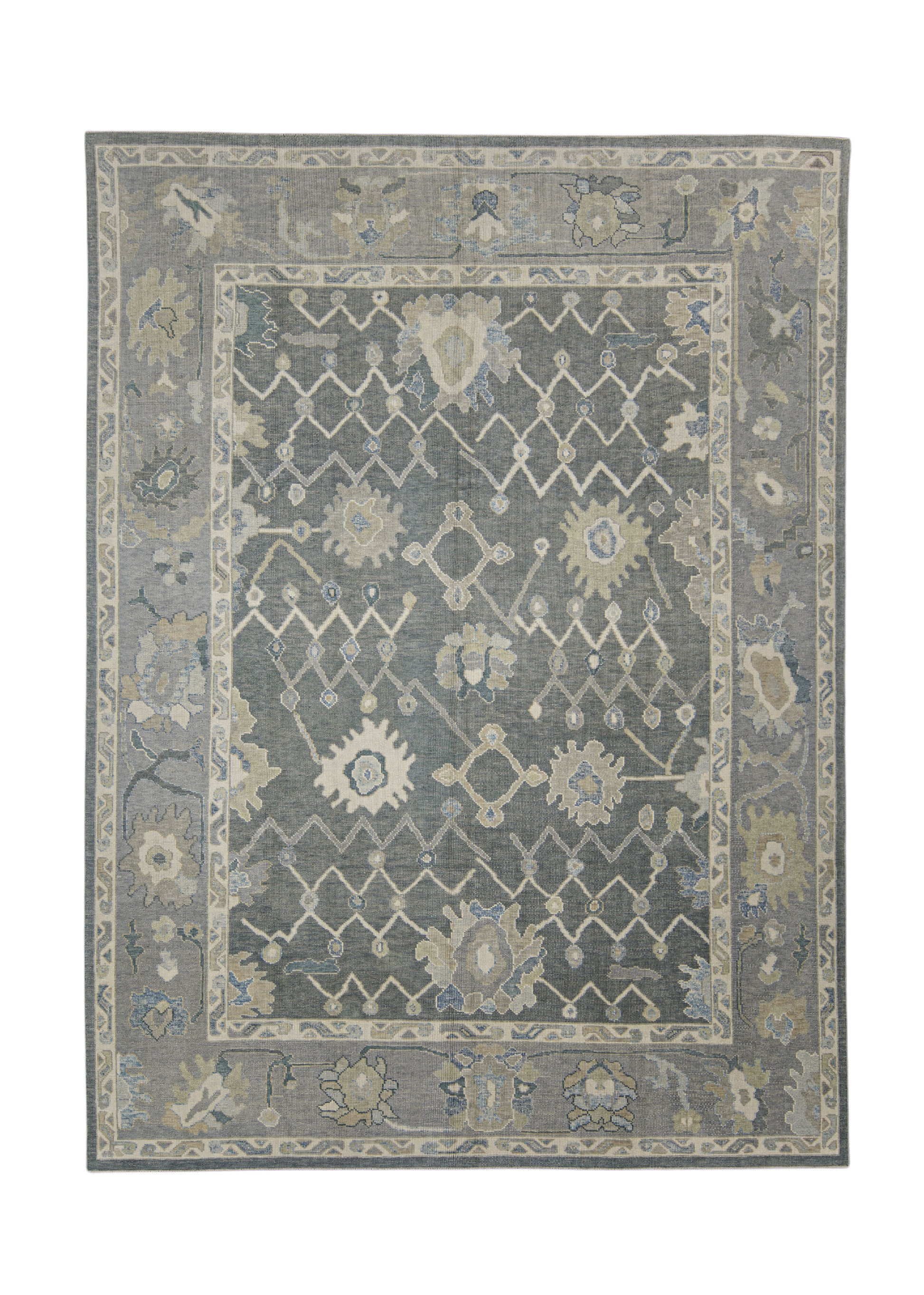 Turkish Oushak Rug 9' x 12'2" #12153