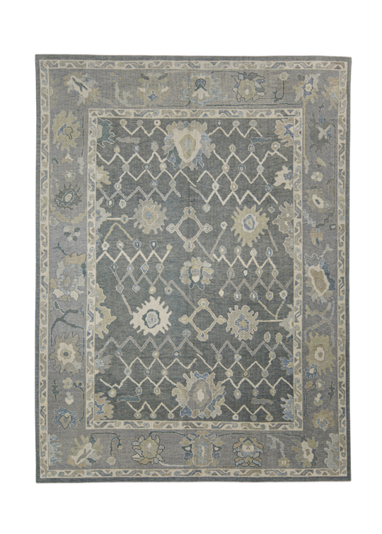 Turkish Oushak Rug 9' x 12'2" #12153