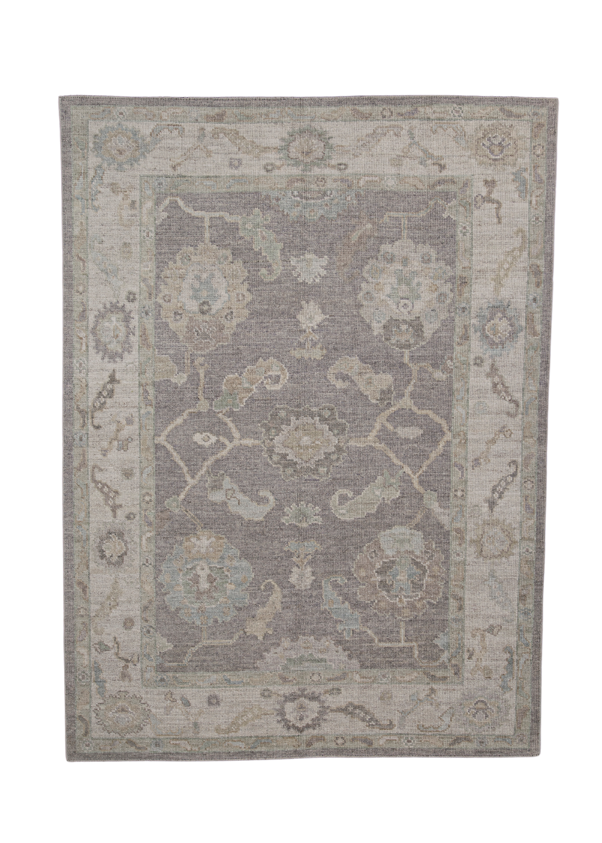 Turkish Oushak Rug 5'3" x 7'1" #11568