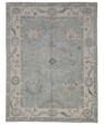 Turkish Oushak Rug 5'1" x 6'7" #12330