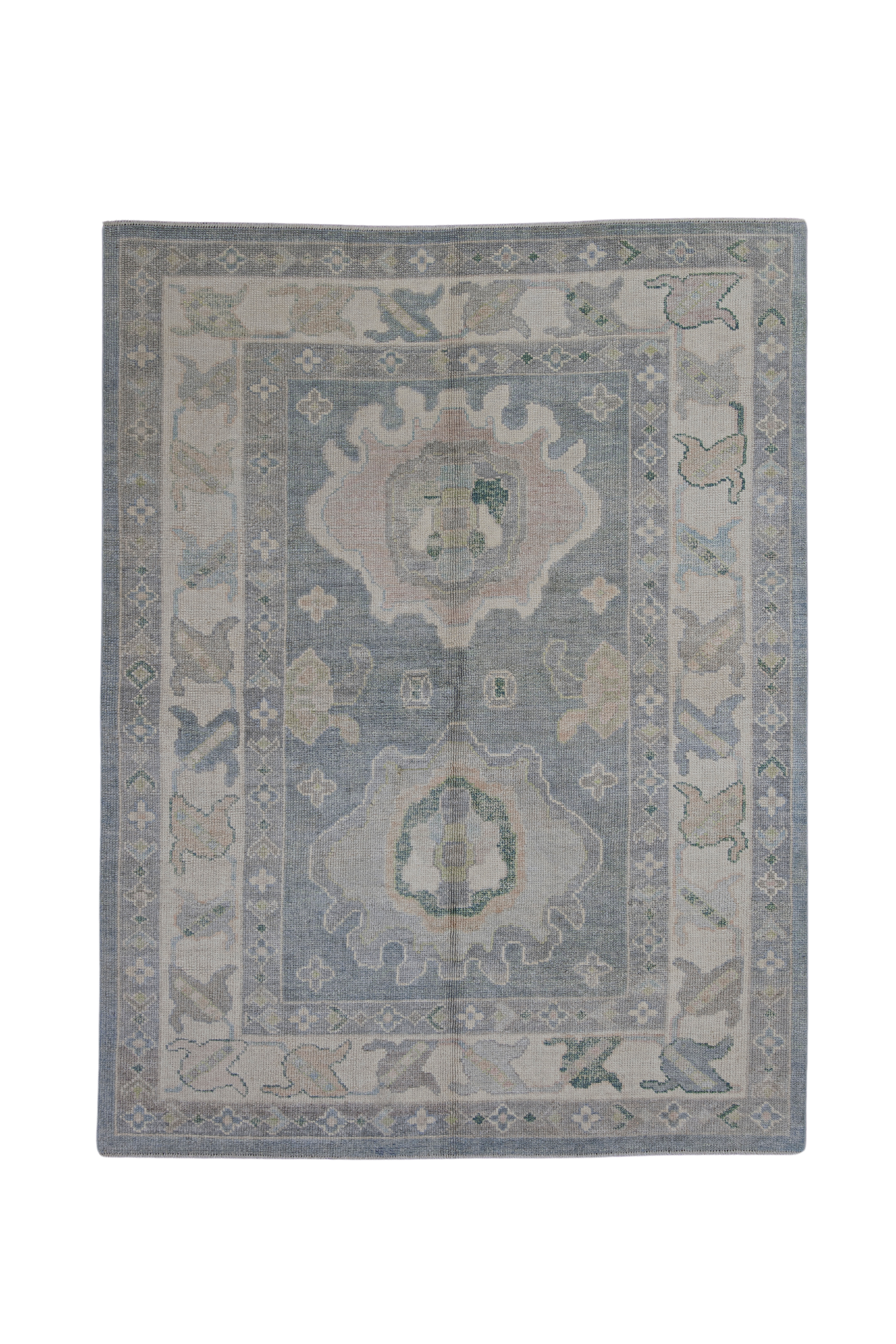 Turkish Oushak Rug 5'5" x 7' #12162