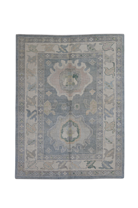 Turkish Oushak Rug 5'5" x 7' #12162