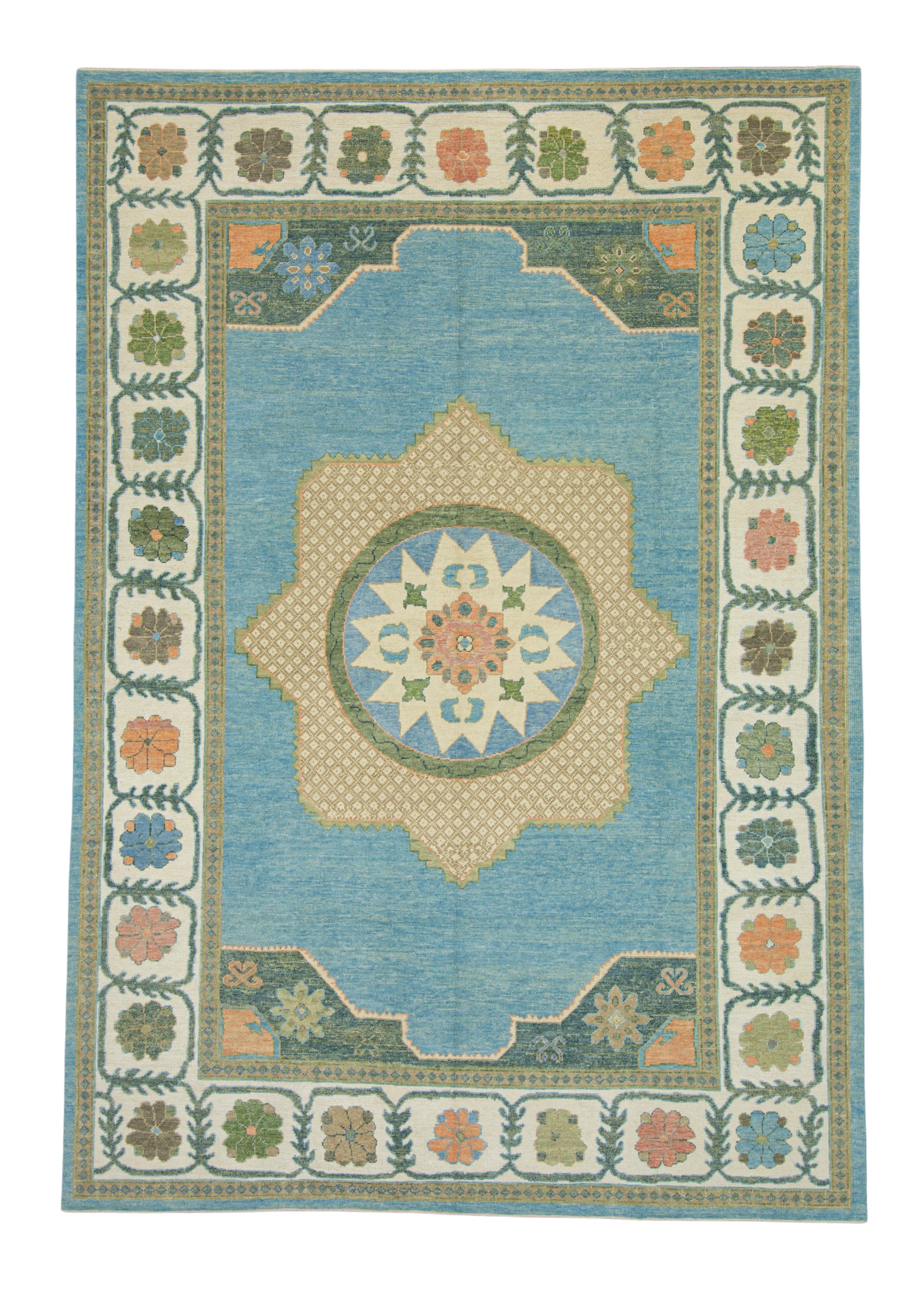 Turkish Oushak Rug 9'10" x 14'3" #16788