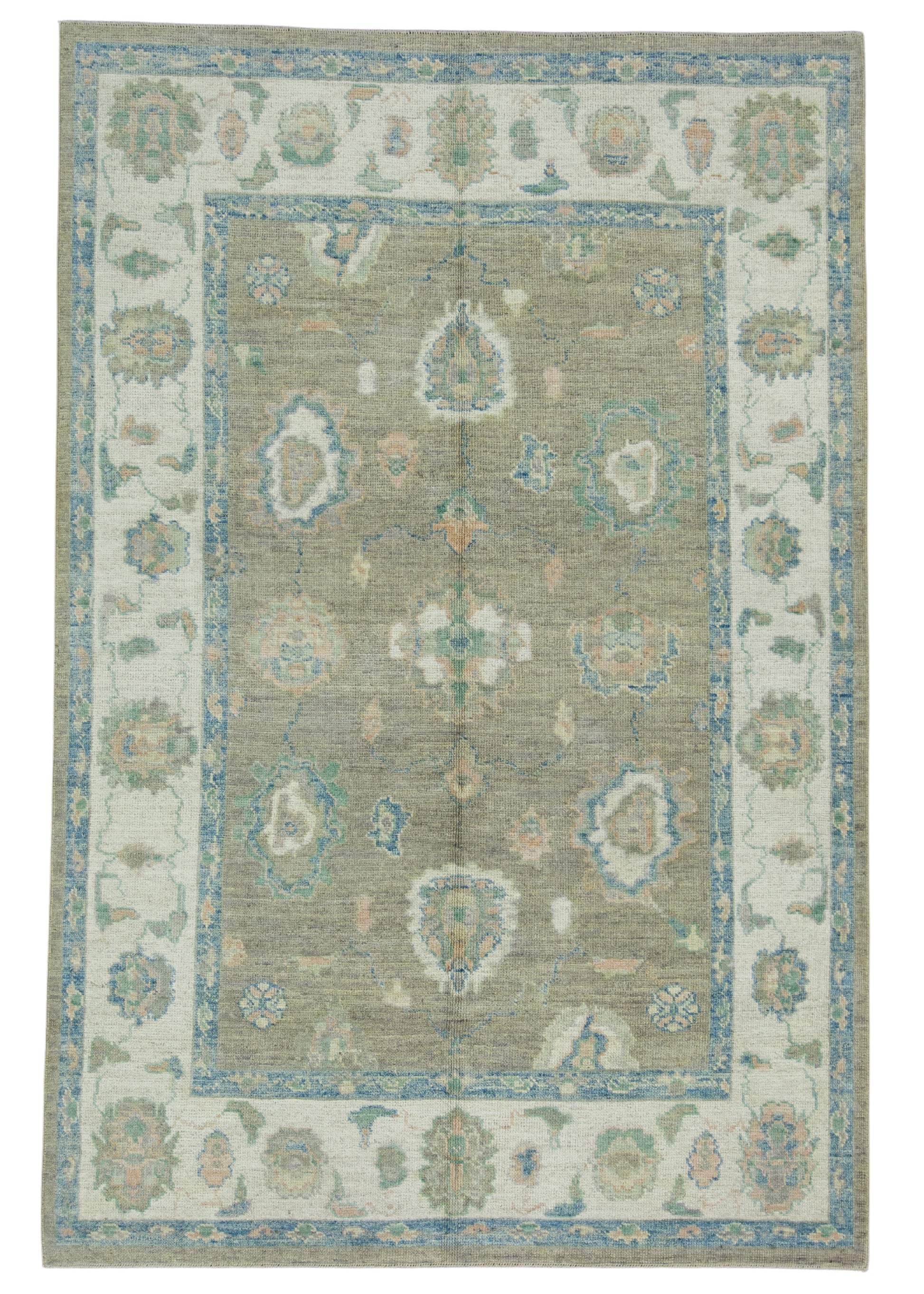 Turkish Oushak Rug 6' x 9'1" #17726