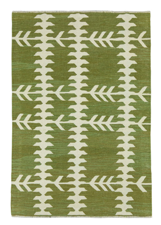 Turkish Kilim Oriental Handmade Flatweave 3' x 4'6" #18157