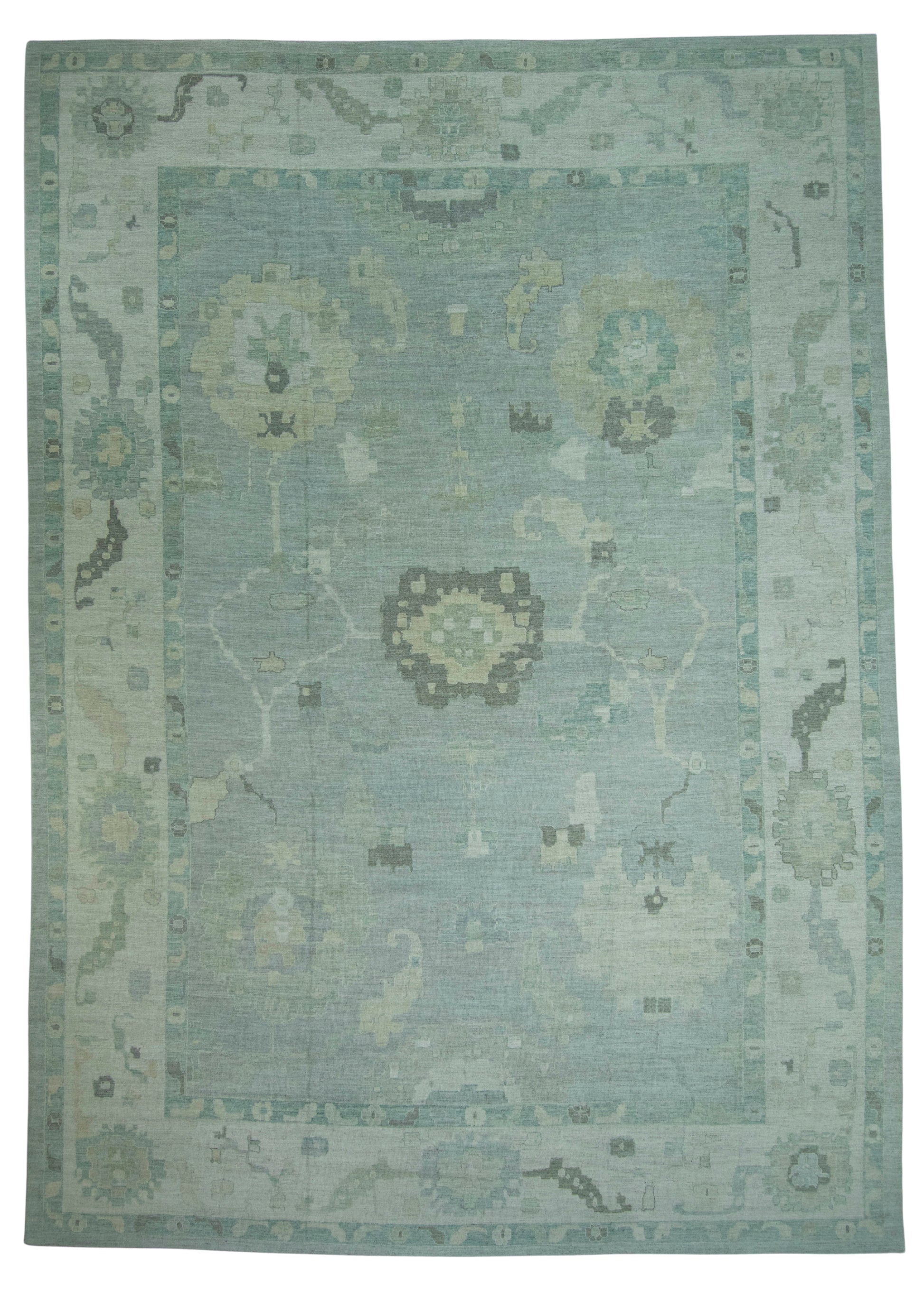 Turkish Oushak Rug 14'1" x 19'5" #19385
