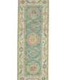 Turkish Oushak Runner Rug 2'3" x 5'11" #17529