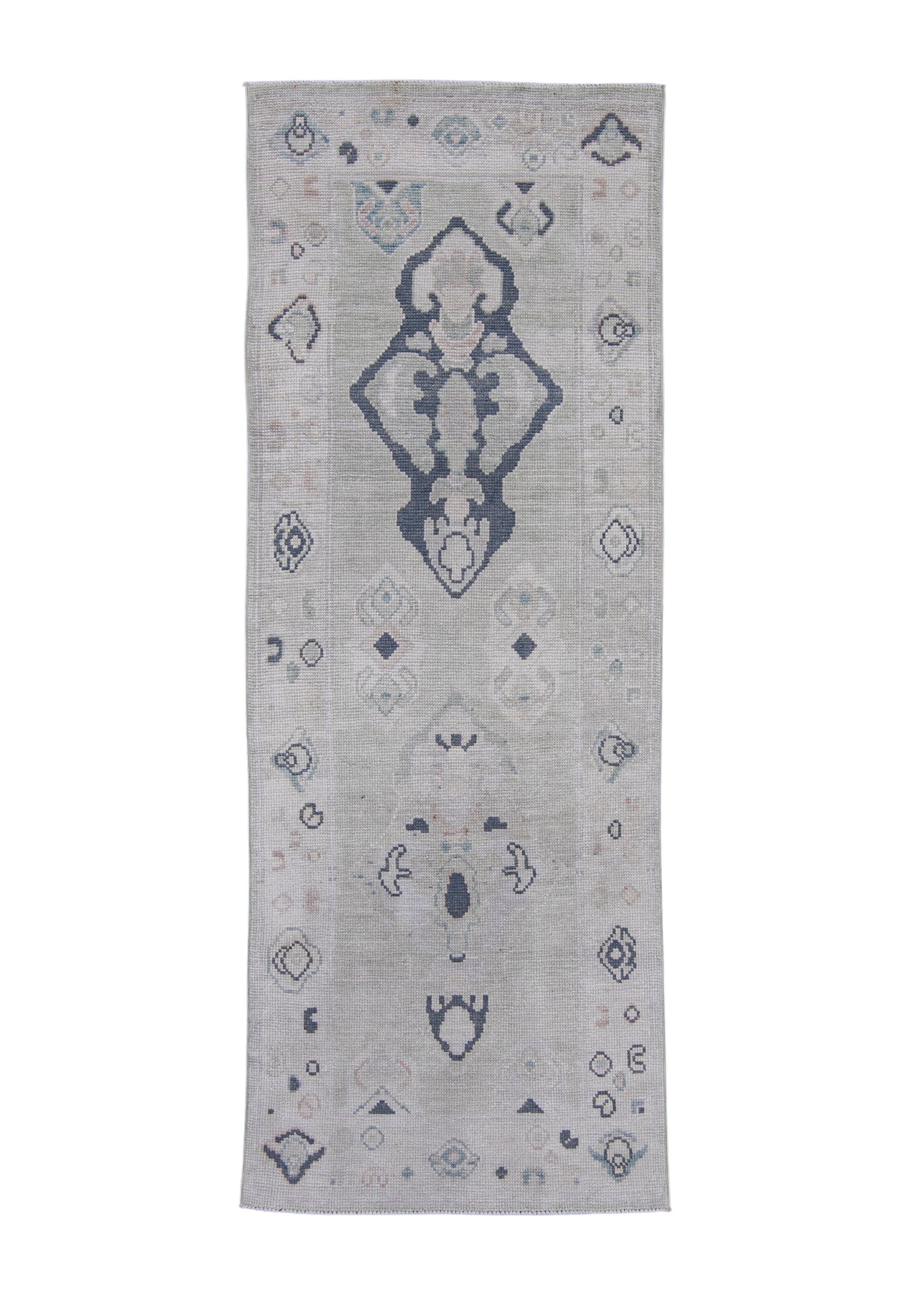 Turkish Oushak Rug 2'10" x 7'8" #16944