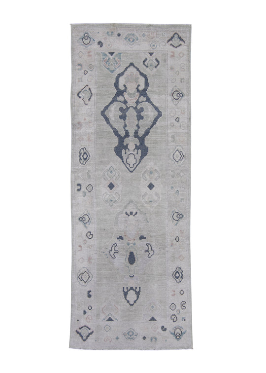 Turkish Oushak Rug 2'10" x 7'8" #16944