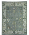 Turkish Oushak Rug 8'9" x 11'4" #18073