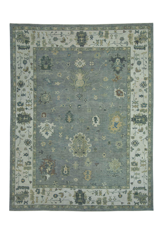 Turkish Oushak Rug 8'9" x 11'4" #18073