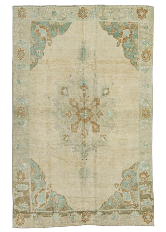 Turkish Vintage Rug  4'6" x 7' #21299