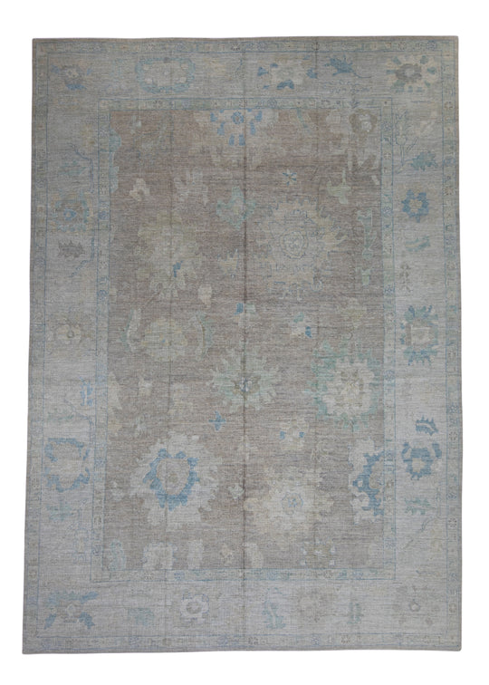 Turkish Oushak Rug 12'1" x 17'1" #16489