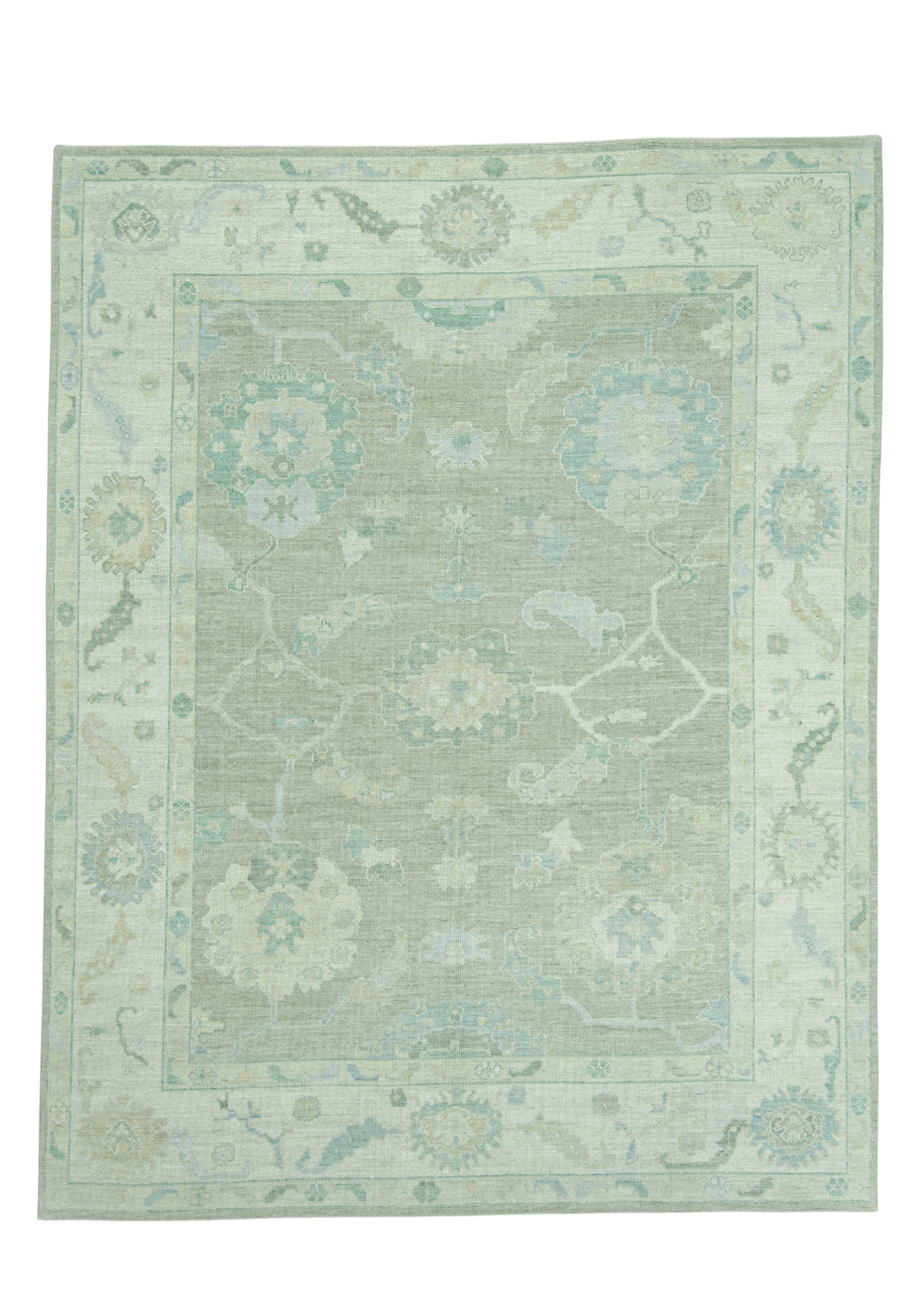 Turkish Oushak Rug 8' x 10'3" #19305