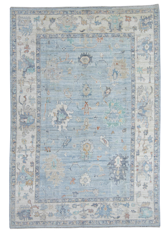 Oushak Rug 6'5" x 9'4" #17182