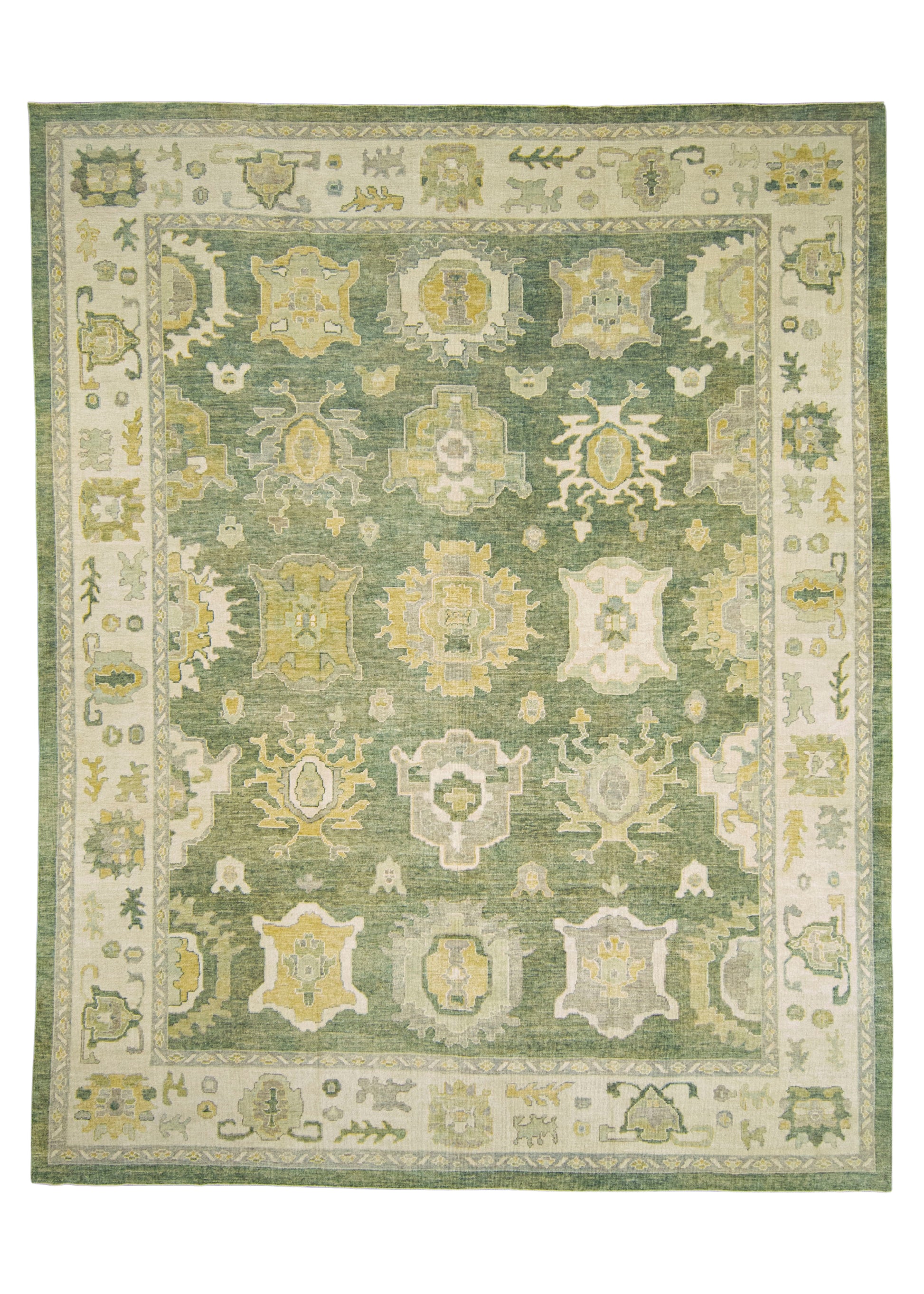 Turkish Oushak Rug 12'3" x 15'6" #22222