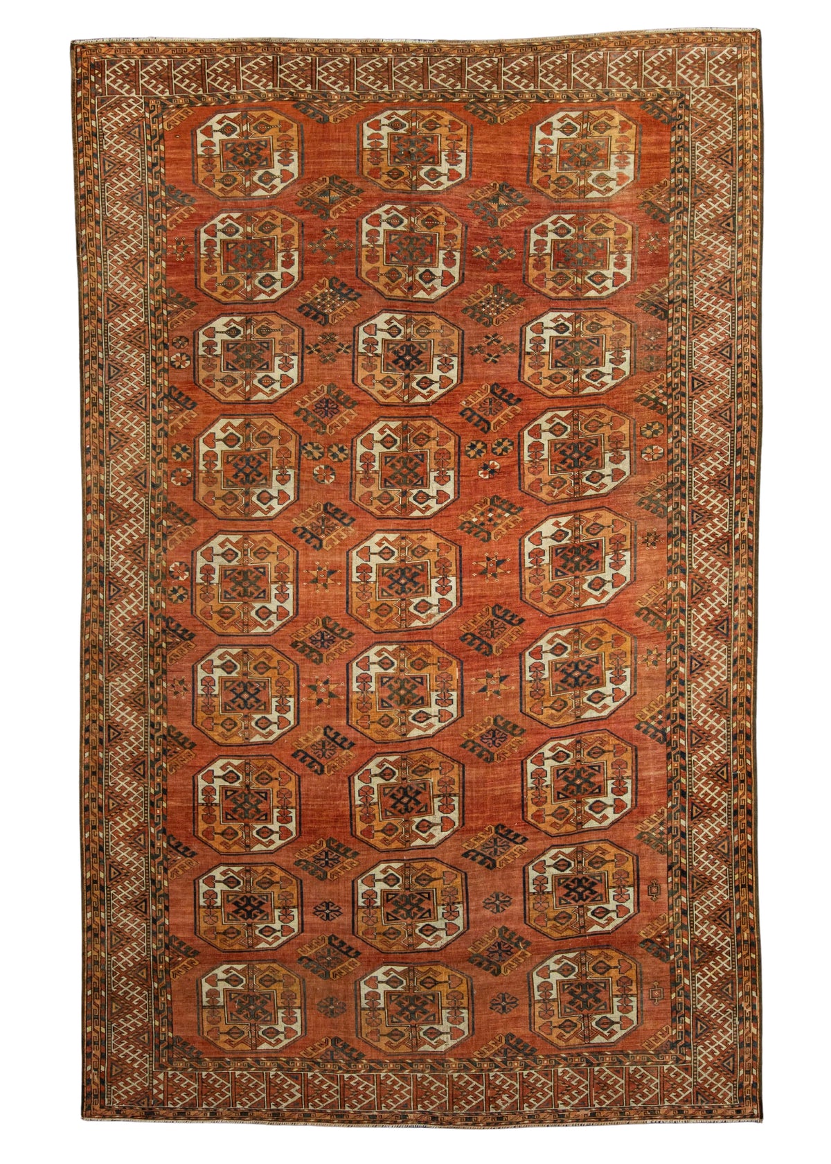 Antique Turkish Rug 7'3'' x 11'6'' #24605