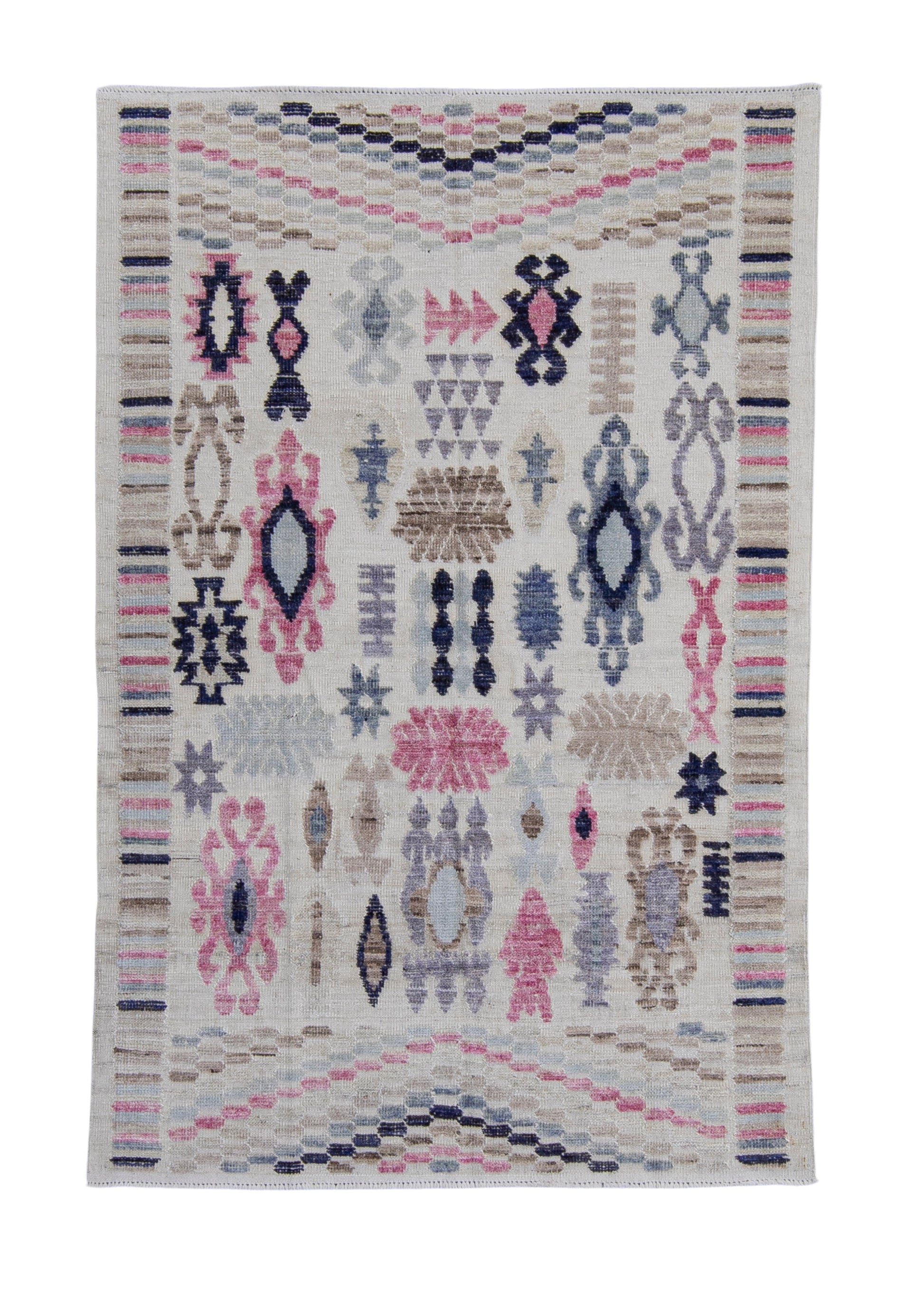 Oriental Handmade Flatweave Turkish Kilim 4'1" x 6'2" #16998