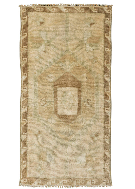 Turkish Yastik Rug  1'5" x  2'11" #22669
