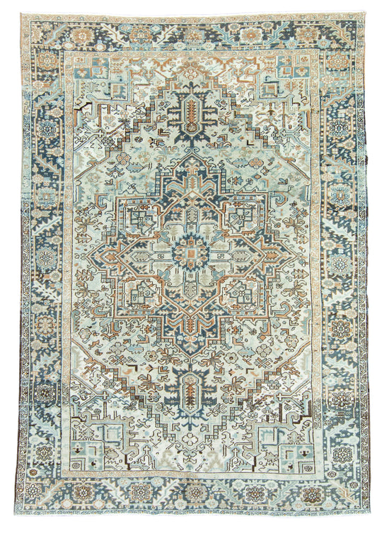 Turkish Vintage Rug 7'6" x 10'7" #16869