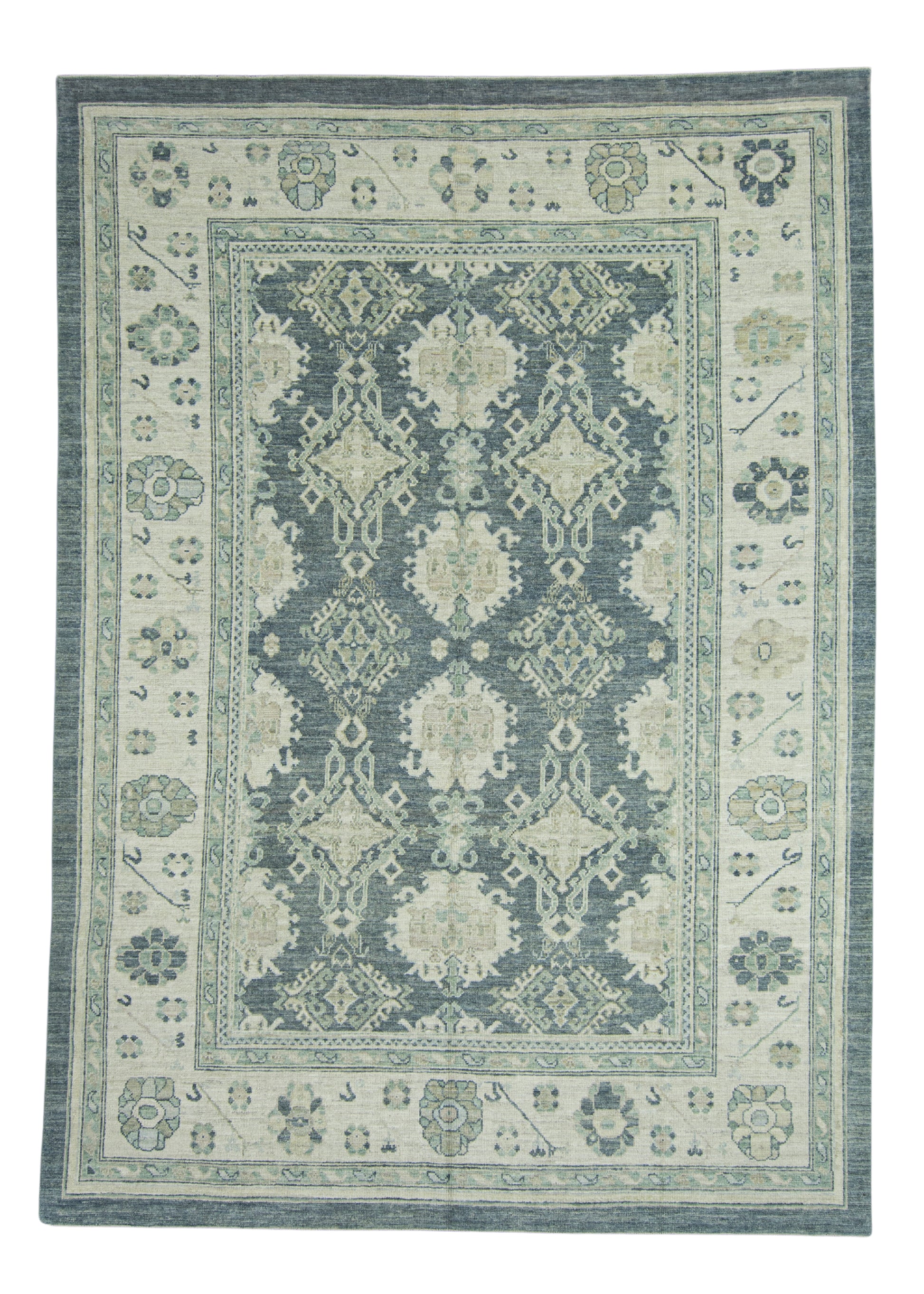 Turkish Oushak Rug 9' x 12'8" #17389