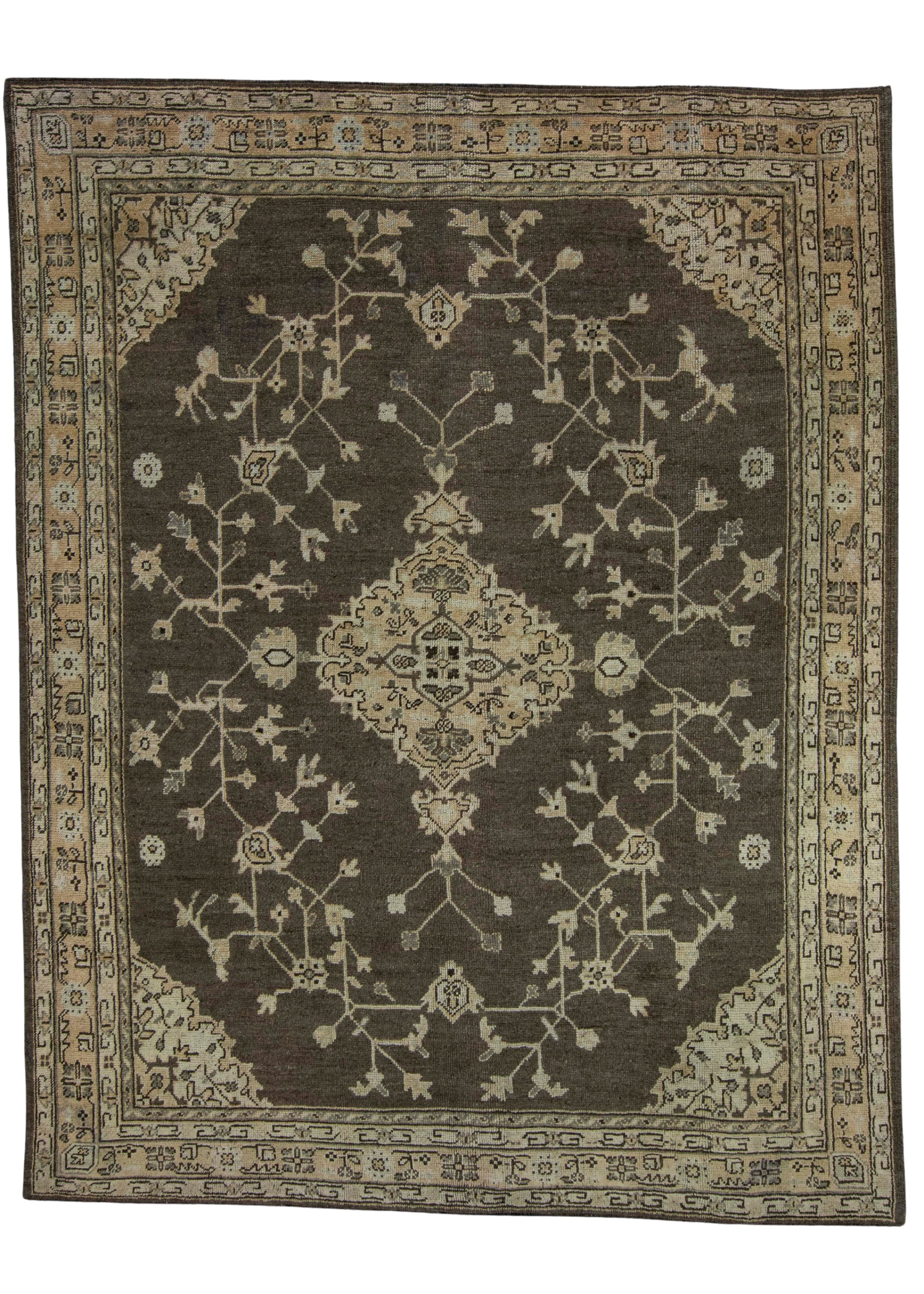 Turkish Oushak Rug 9'2" x 11'8" #18533