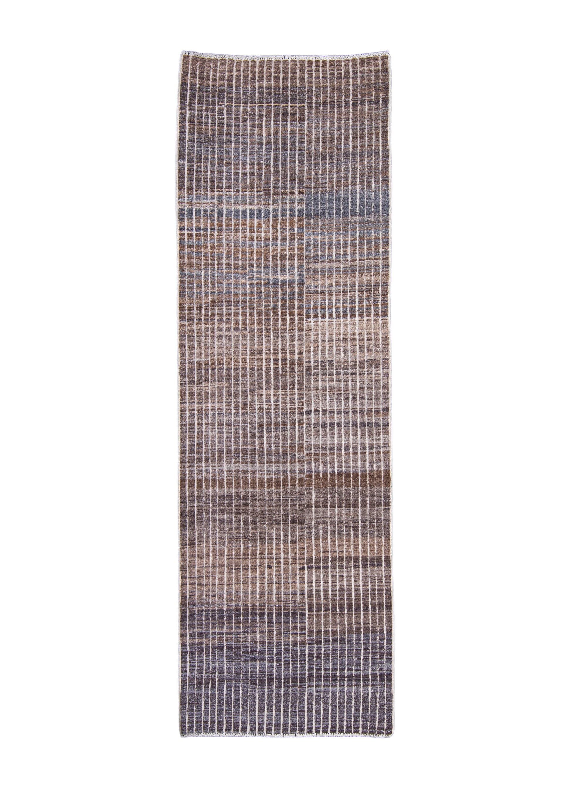 Oriental Hand Knotted Runner Rug 3' x 9'7" #9046