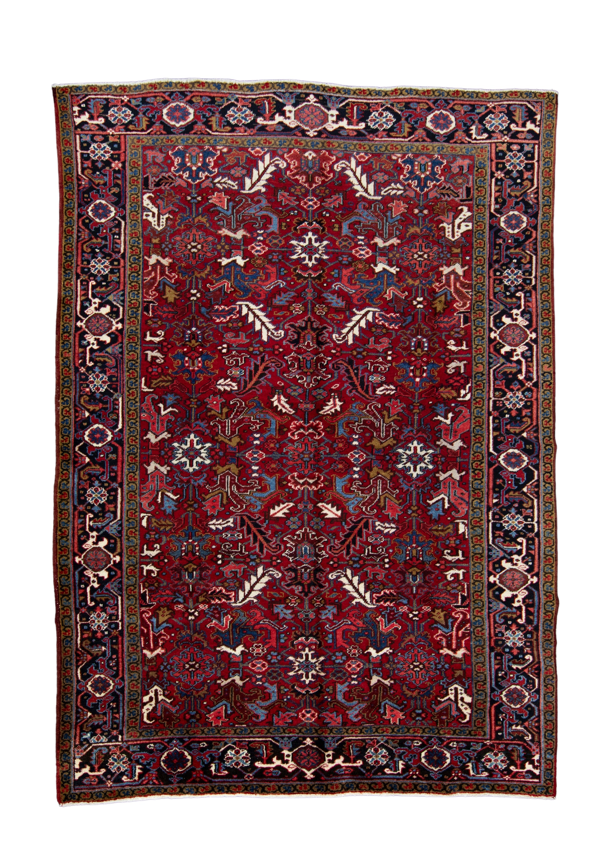 Oriental Handwoven Vintage Rug 7'10" x 11'1" #17404