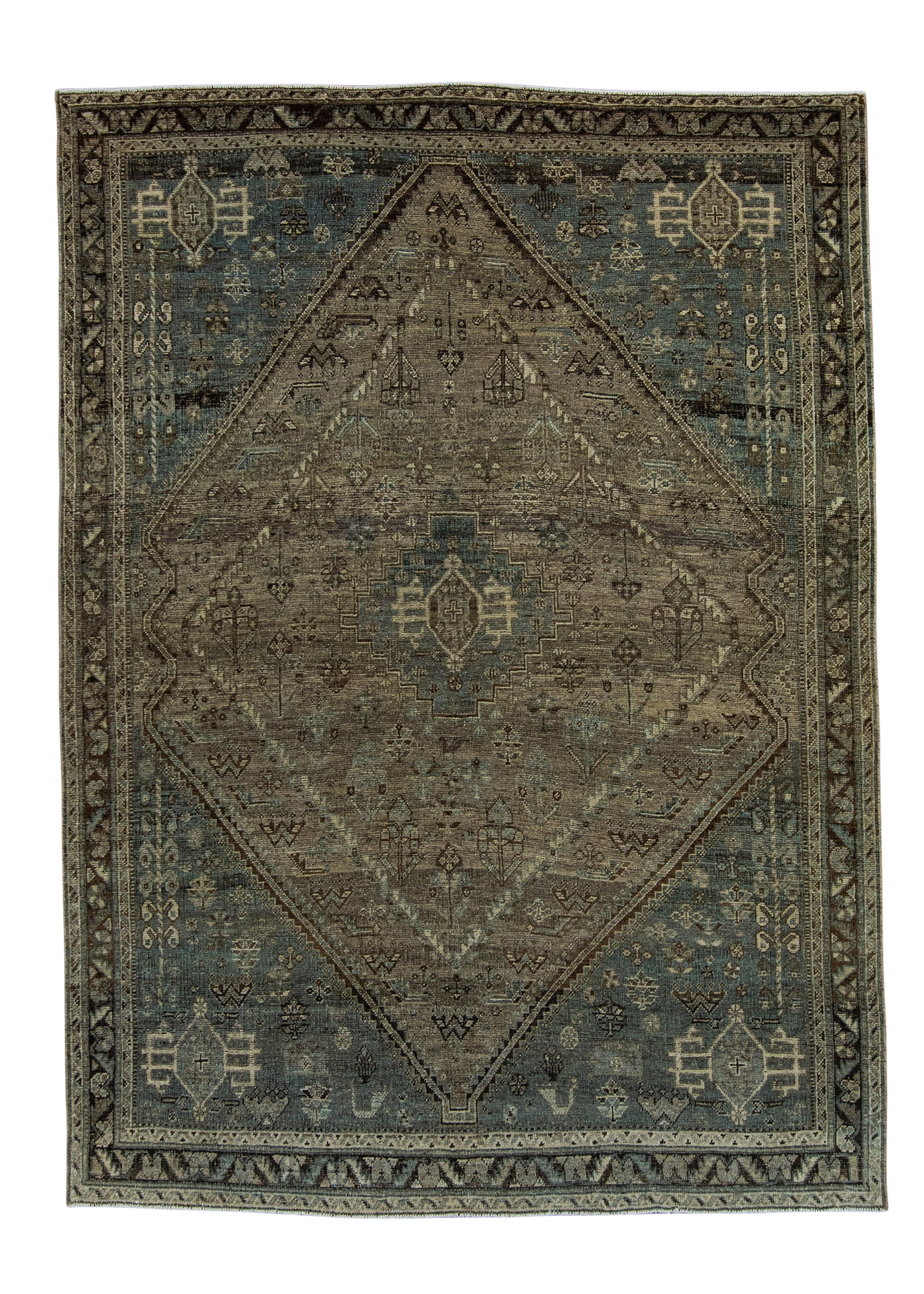 68×231 \"セピア色の思い出” ViNTAGE TURKiSH RUG 68×231 