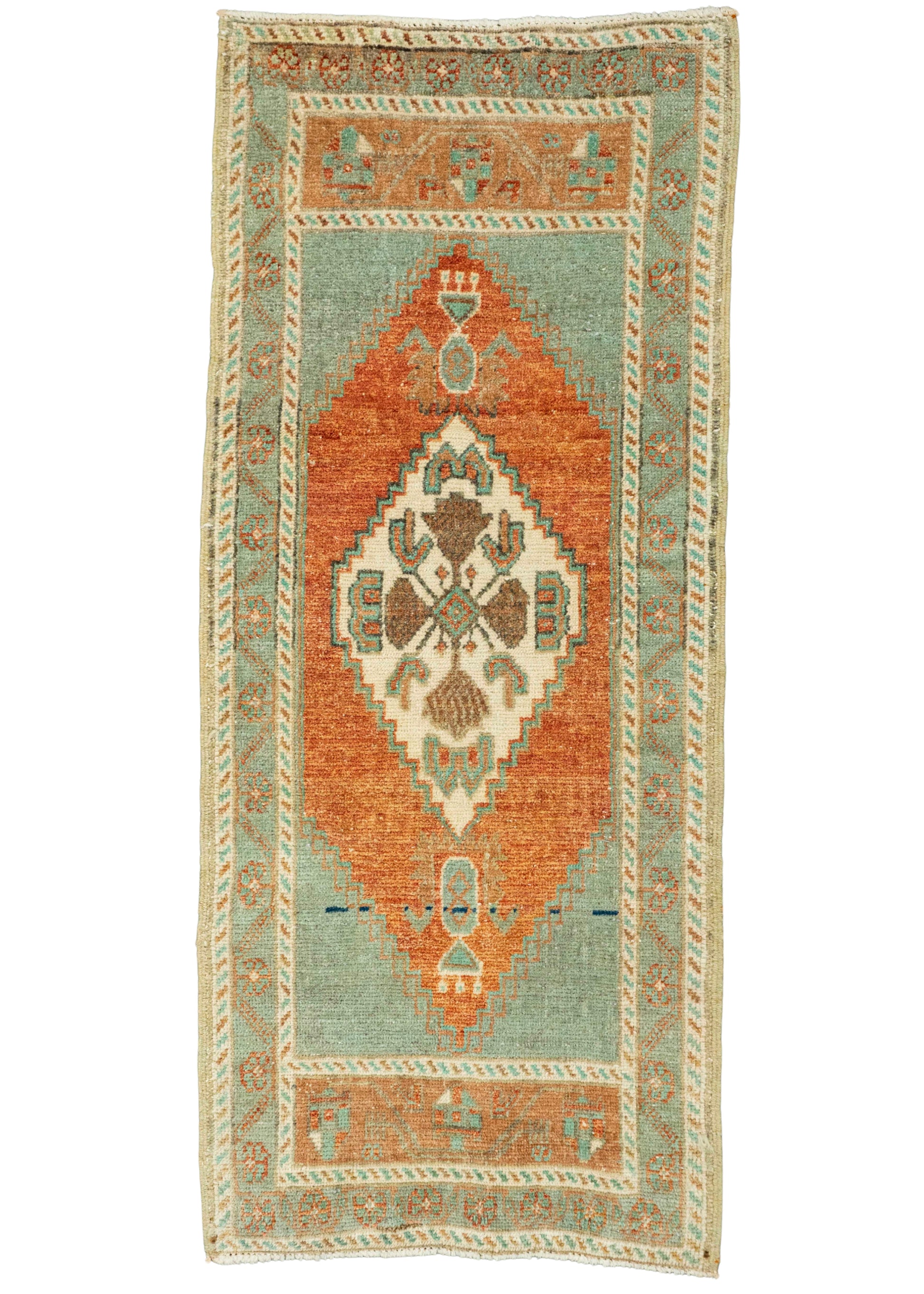 Turkish Yastik Rug  1'6" x  3'6" #23648