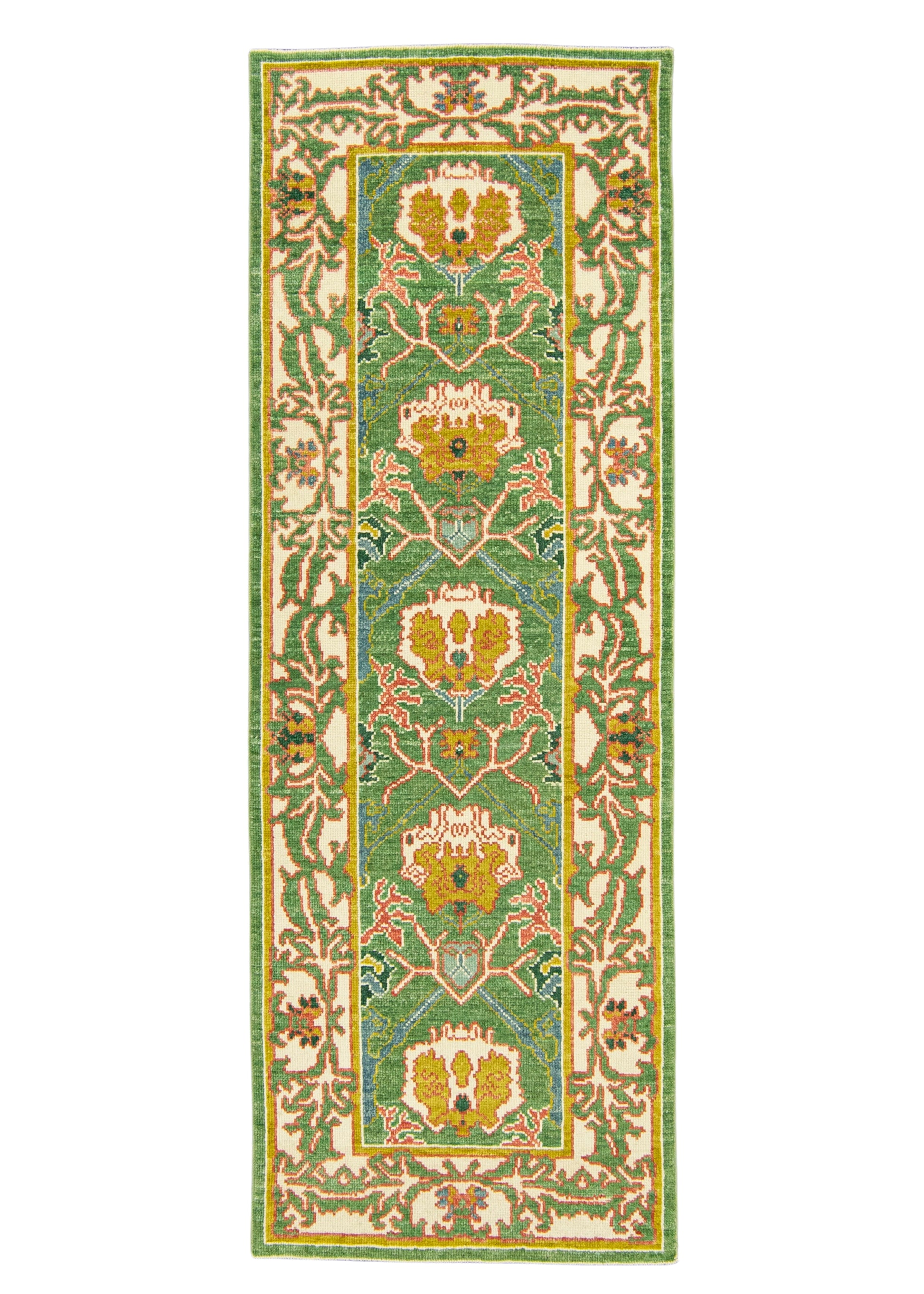 Turkish Oushak Rug 3'1" x 8'9" #22316