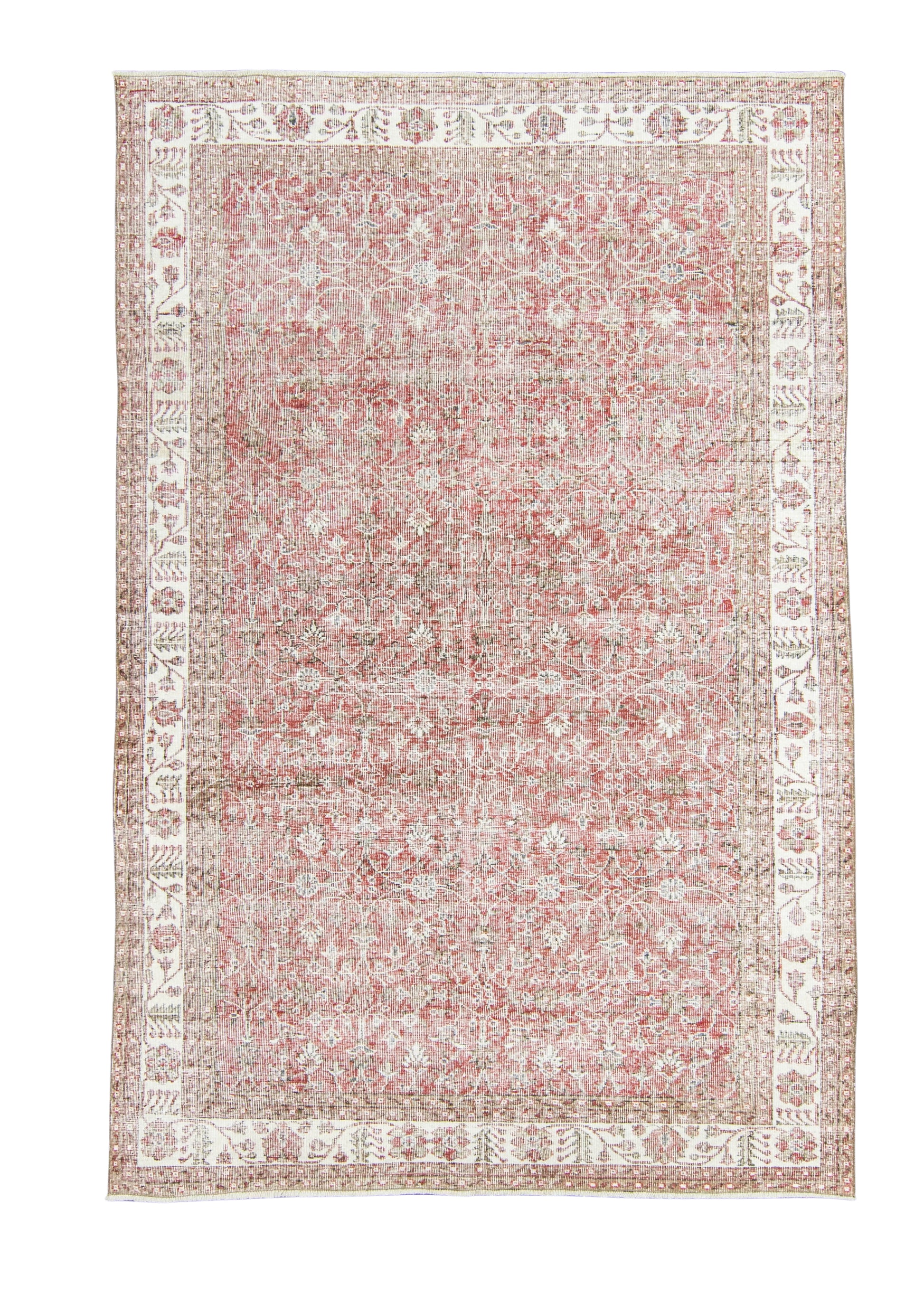 Turkish Vintage Rug  6'11" x 10'5" #21120