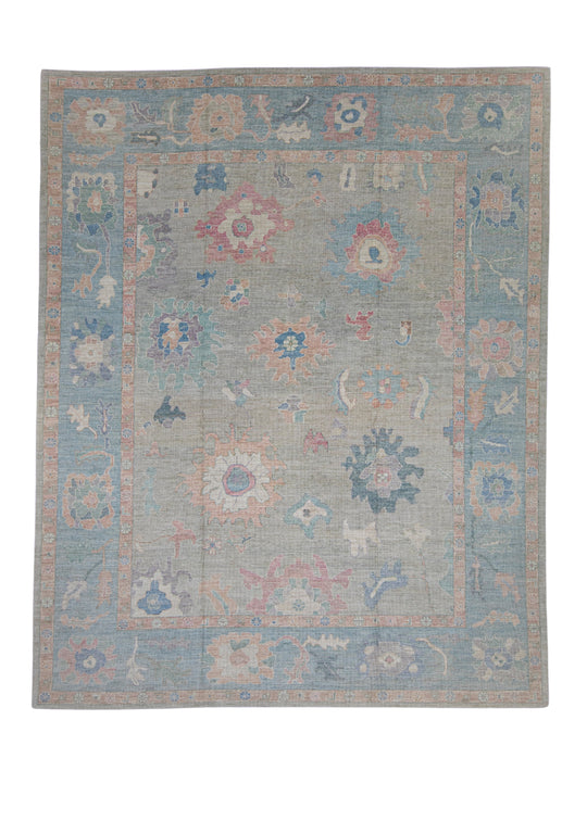 Turkish Oushak Rug 12'2" x 15'1" #16149