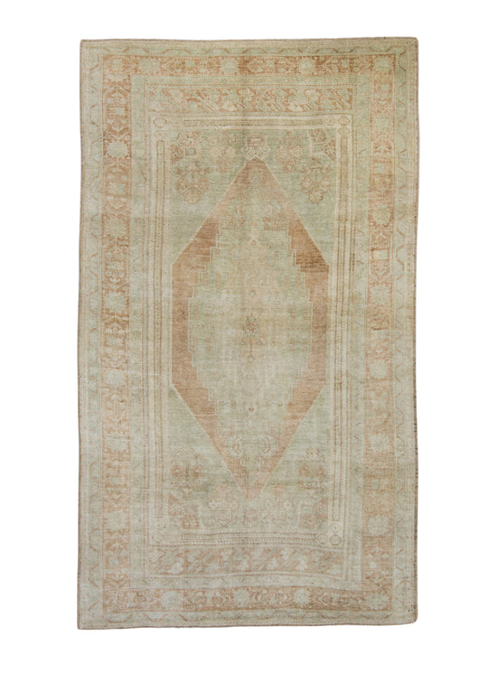 Turkish Vintage Anatolian Rug 5'5" x 9'4" #7011
