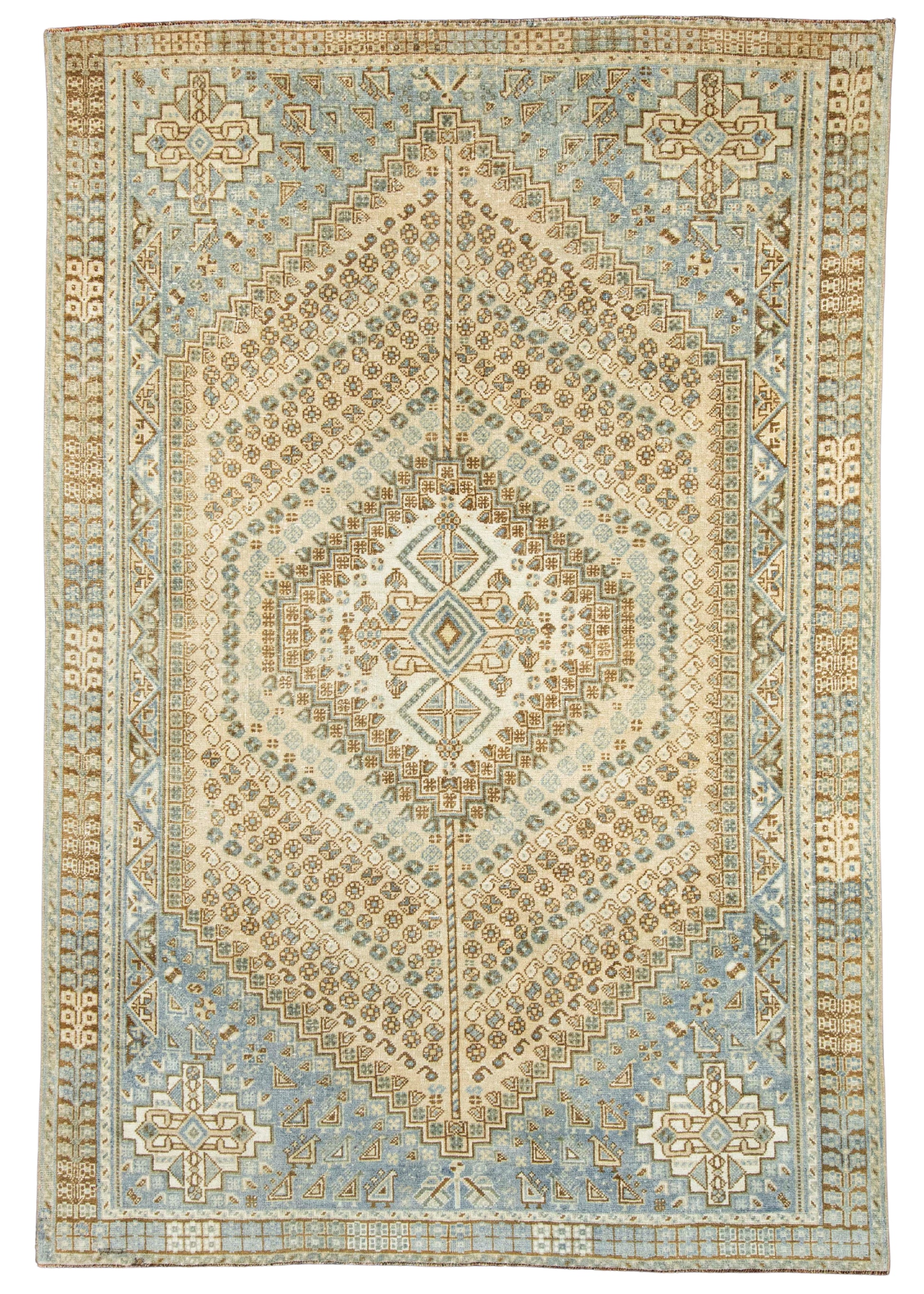 Turkish Vintage Rug 6'7" x 9'8" #22779