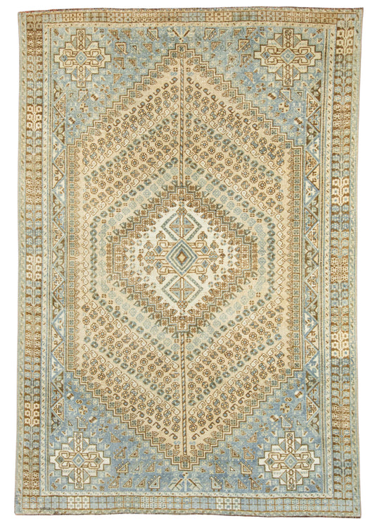 Turkish Vintage Rug 6'7" x 9'8" #22779