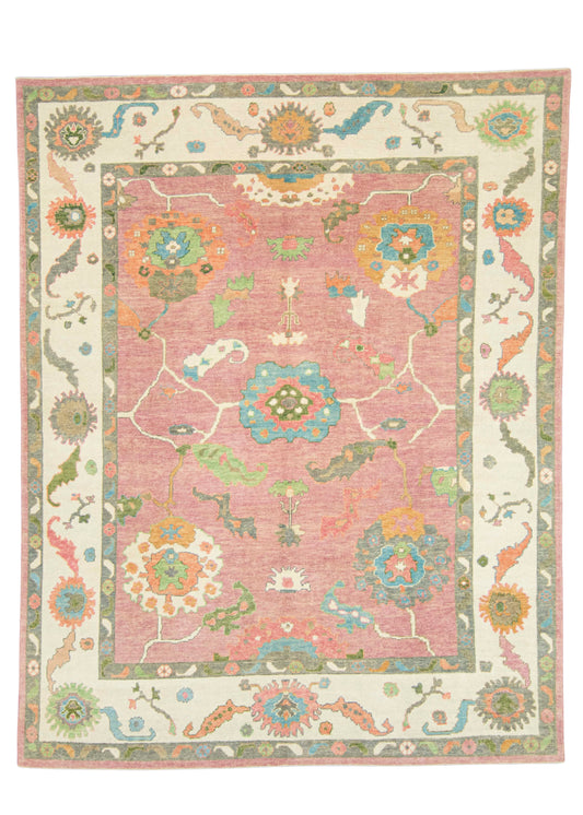 Turkish Oushak Rug 9'6" x 12' #23044