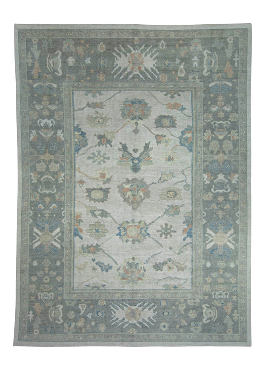 Turkish Oushak Rug 10'1" x 13'9" #18617