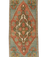 Turkish Mini Rug Oriental Hand Knotted Vintage Rug 1'5" x 2'11" #21294