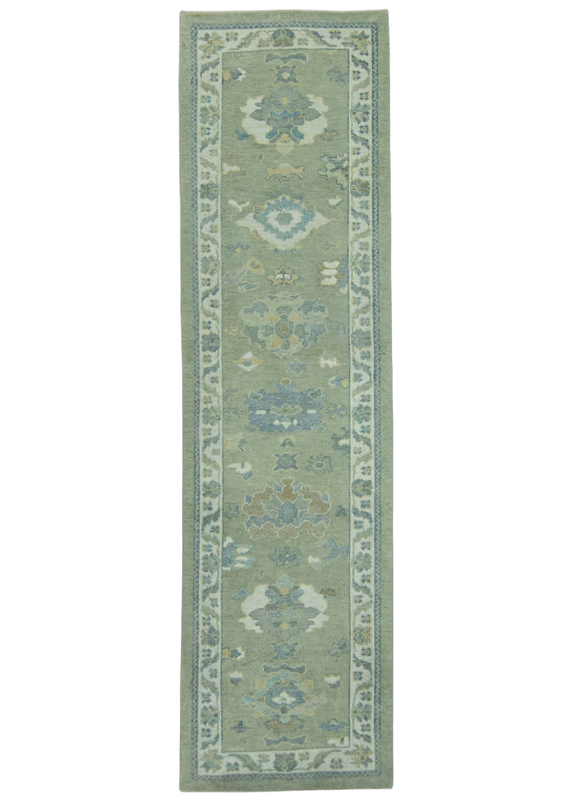 Turkish Oushak Rug 2'11" x 10'7" #19043