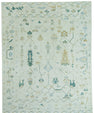 Turkish Oushak Rug 12'3" x 15'2" #20099