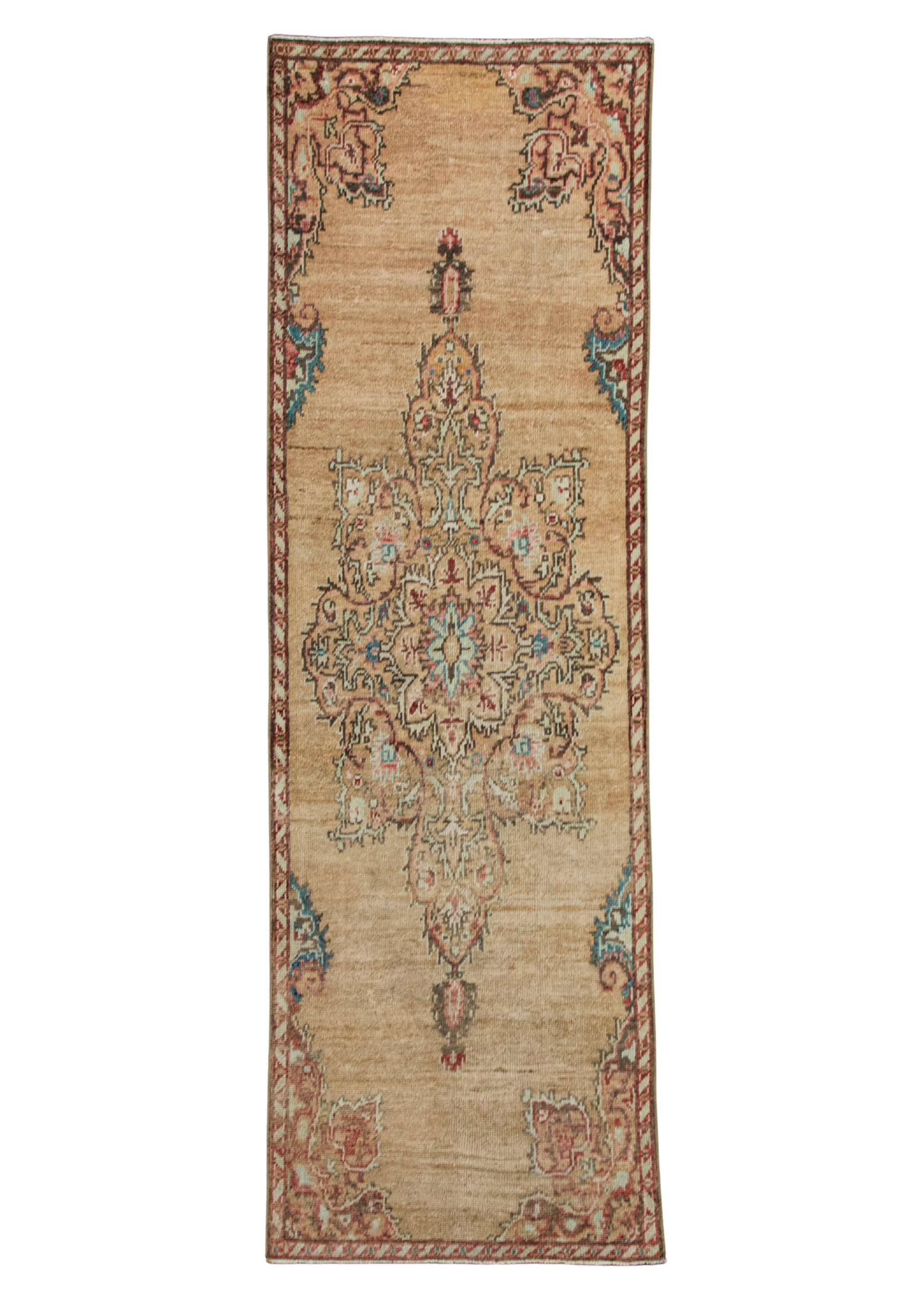 Turkish Vintage Rug 2'7" x 8'3" #20695