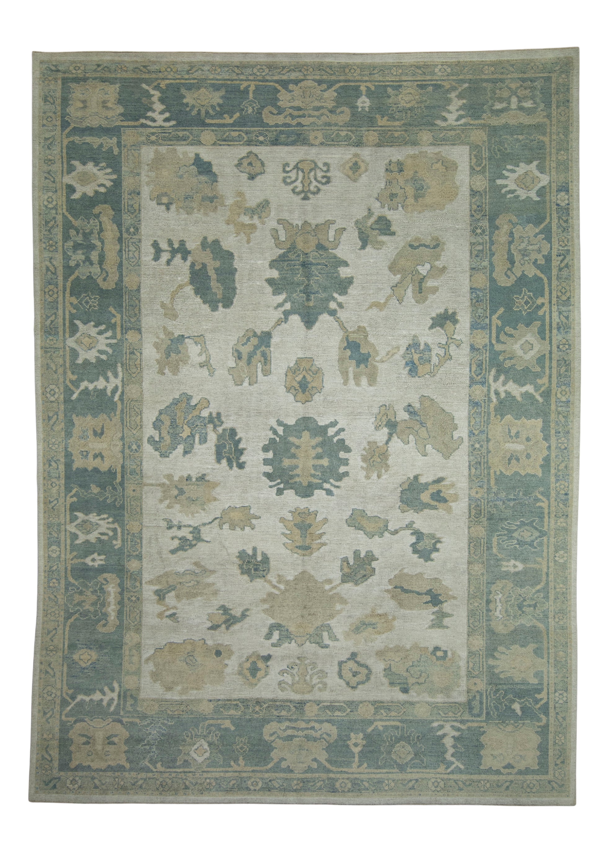Turkish Oushak Rug 10'1" x 13'10" #18606