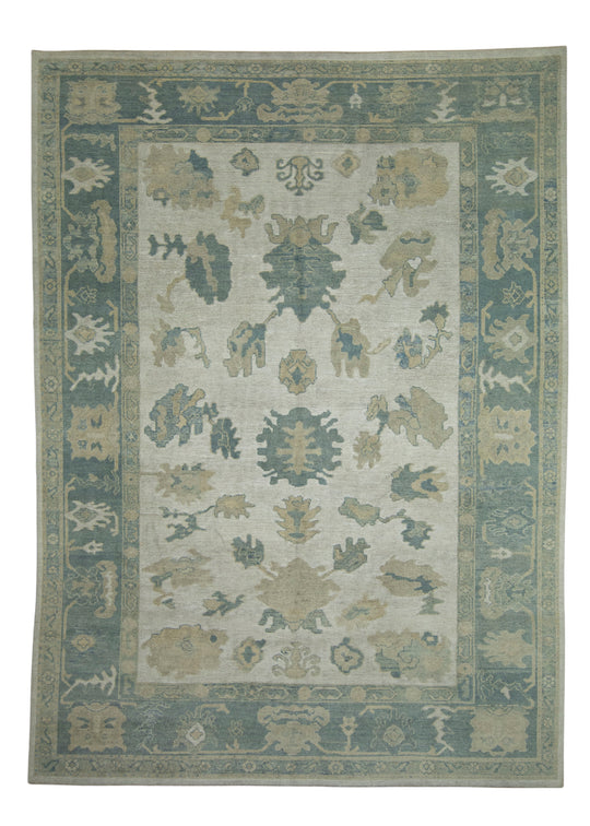 Turkish Oushak Rug 10'1" x 13'10" #18606