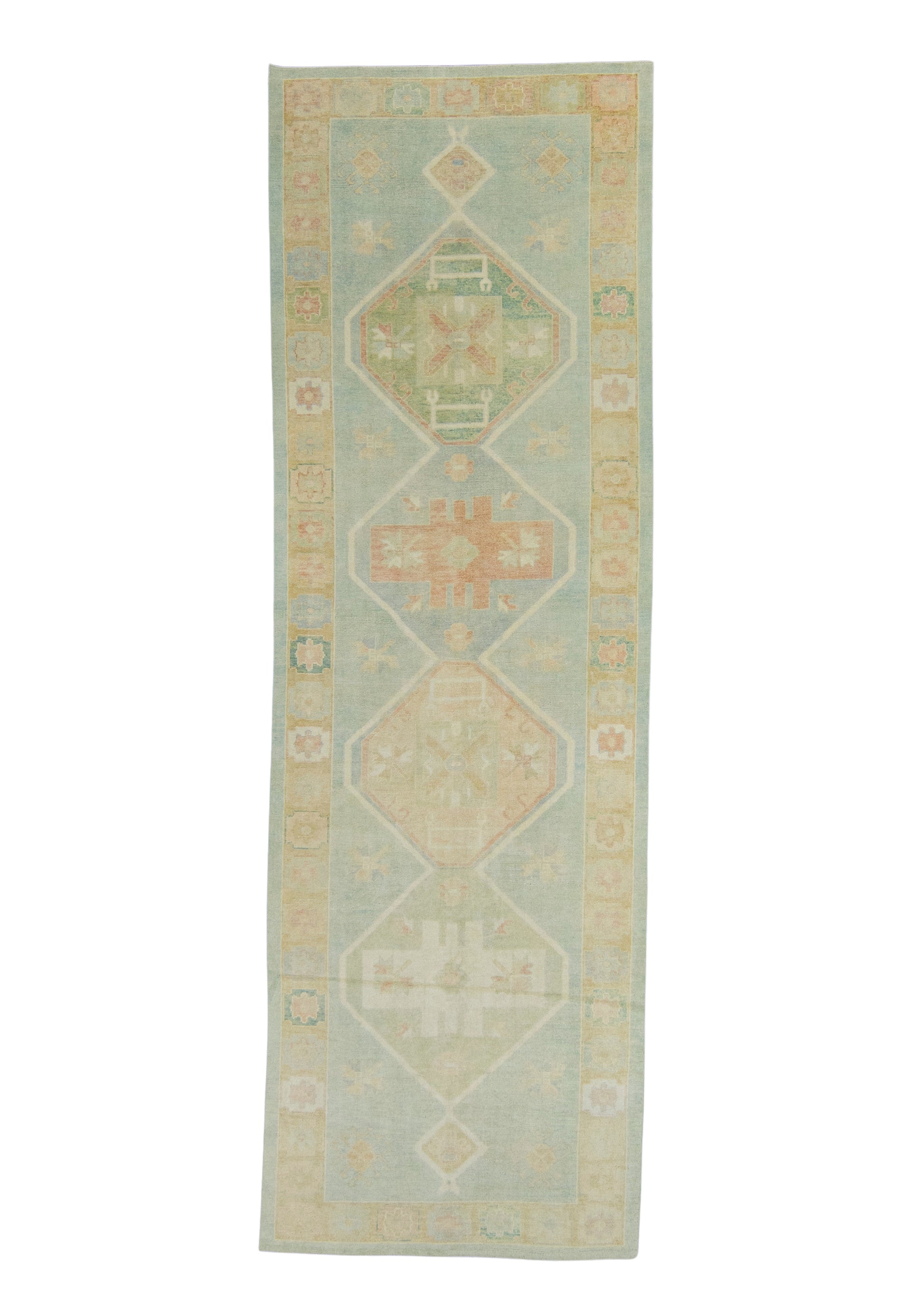 Turkish Oushak Runner Rug 5' x 15'7" #18055