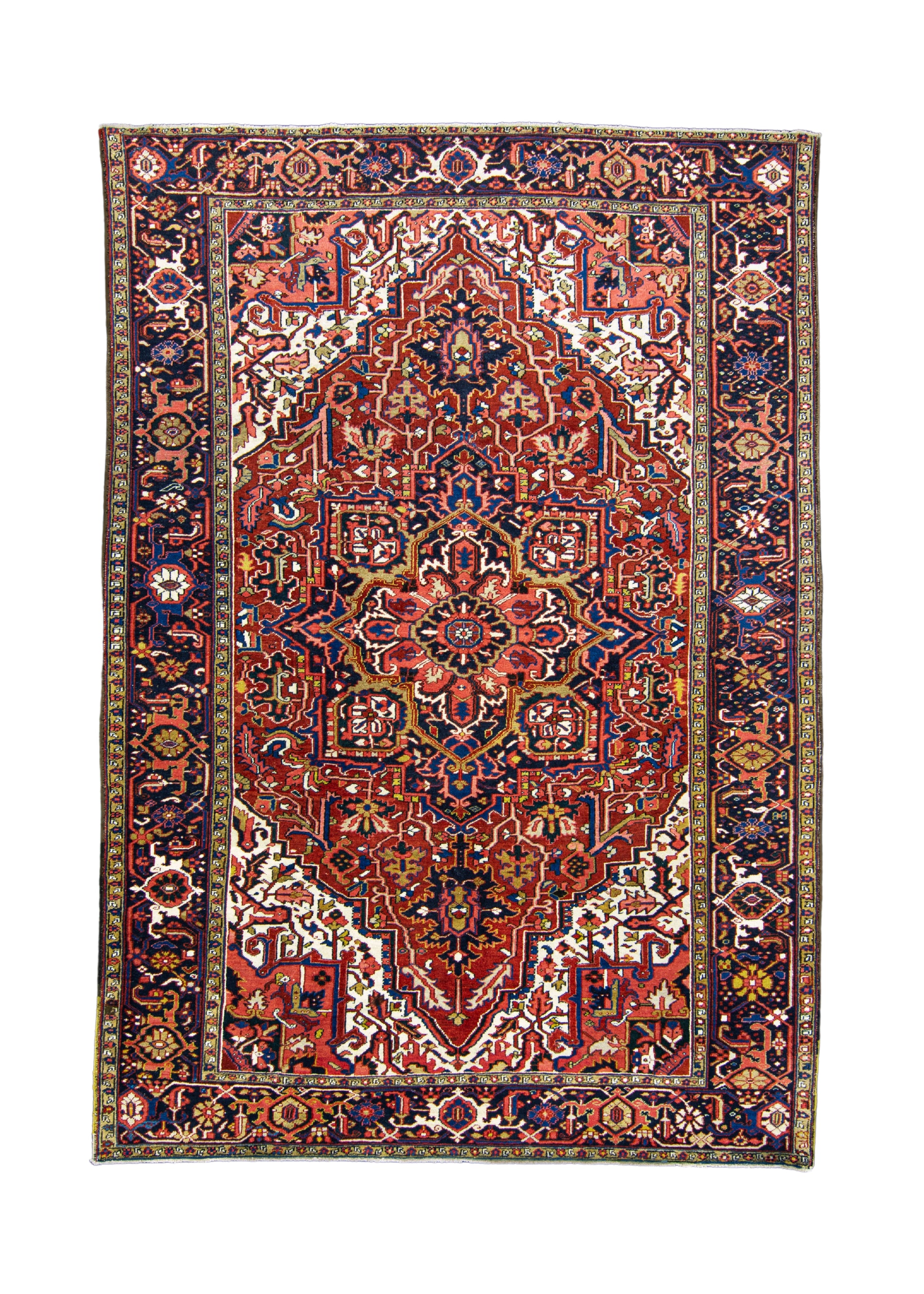 Oriental Handwoven Vintage Rug 8'1" x 11'6" #17804